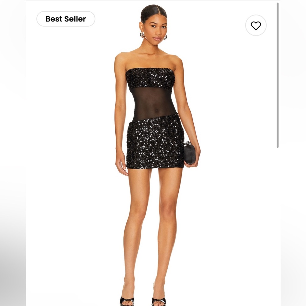 Lalita Mini Dress in Black